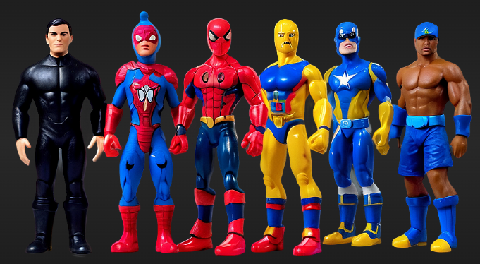 Action Figures, Figurines & Models