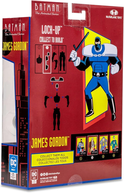 McFarlane Toys DC Batman The Animated Series James Gordon 6in Action Figure
