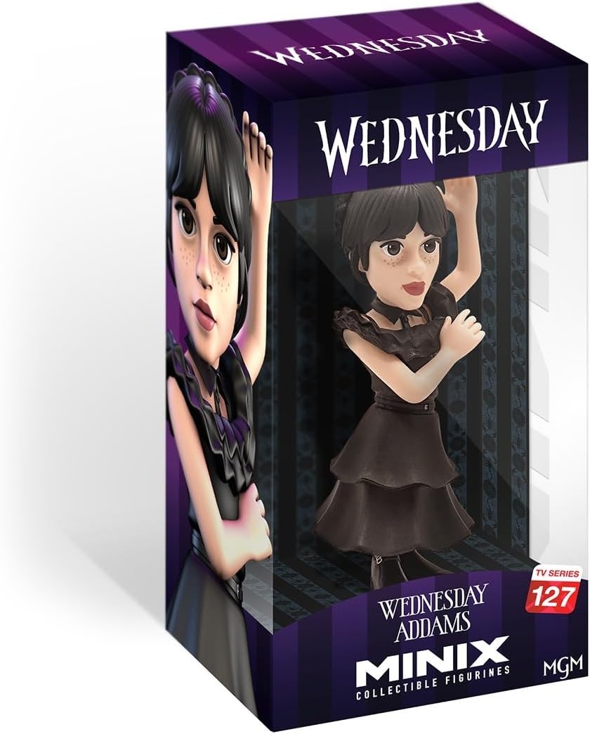 Wednesday Wednesday Addams In Ball Dress #127 12cm Minix Figure TV Series