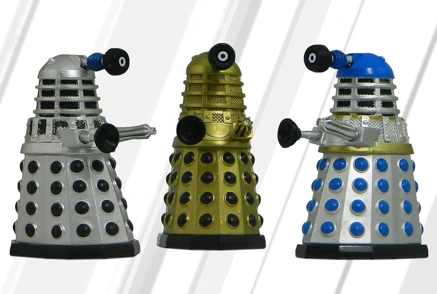 Doctor Who Daleks of Skaro Bobble Figure 6 Pack Collectors Set (Box Damaged)