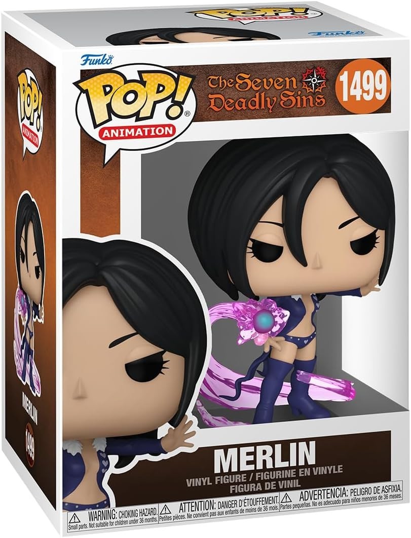 Funko Pop! Seven Deadly Sins Merlin #1499 Animation Vinyl Figure