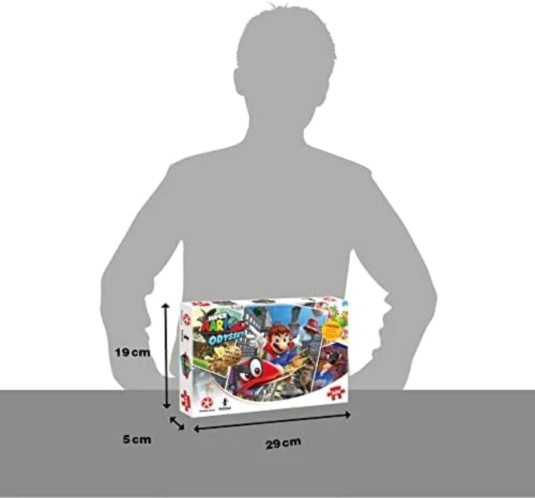 Super Mario Odyssey 500 Piece Jigsaw Puzzle Winning Moves Nintendo