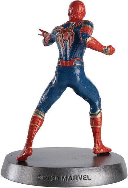 Eaglemoss Marvel Infinity War Iron Spider Heavyweights Metal Statue & Tin