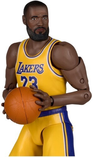 McFarlane Toys NBA LeBron James LA Lakers 6 inch Articulated Action Figure