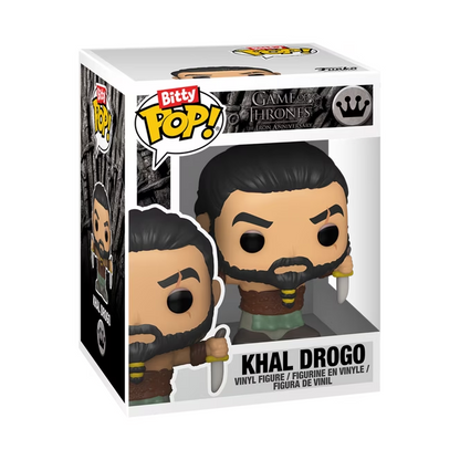 Funko Bitty Pop Game of Thrones Daenerys + Khal Drogo + Drogon + Mystery 4 Pack