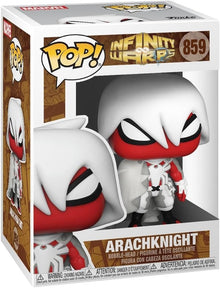 (BOX DMG) Funko Pop Marvel Arachknight #859 Infinity Warps Vinyl Figure