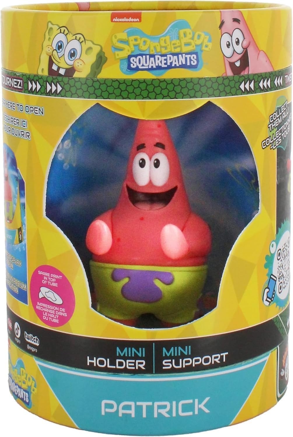 Cable Guys Holdems Patrick Star Mini Phone Holder Stand Figure