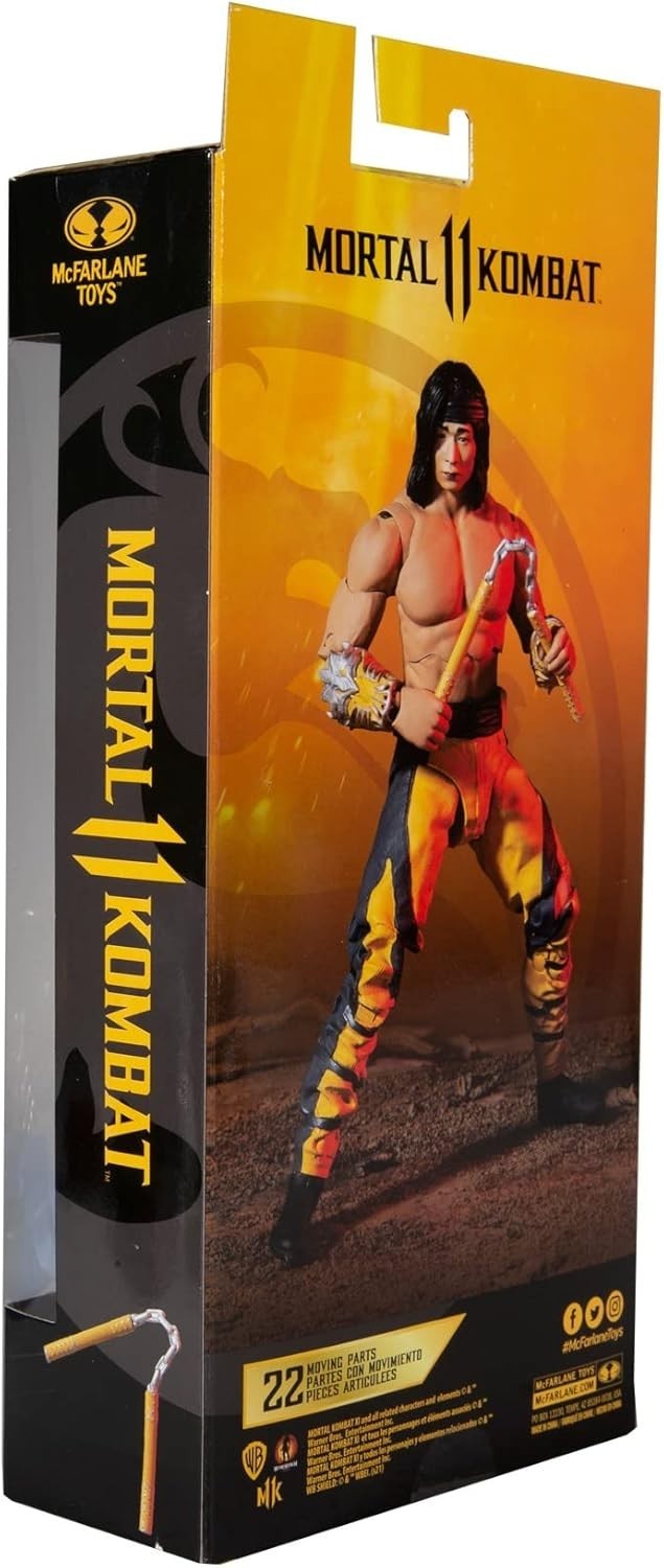McFarlane Toys Mortal Kombat Liu Kang 7” Action Figure MK11