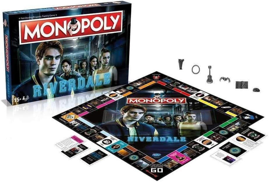 Monopoly Riverdale Edition Board Game Hasbro TV Series Family Game