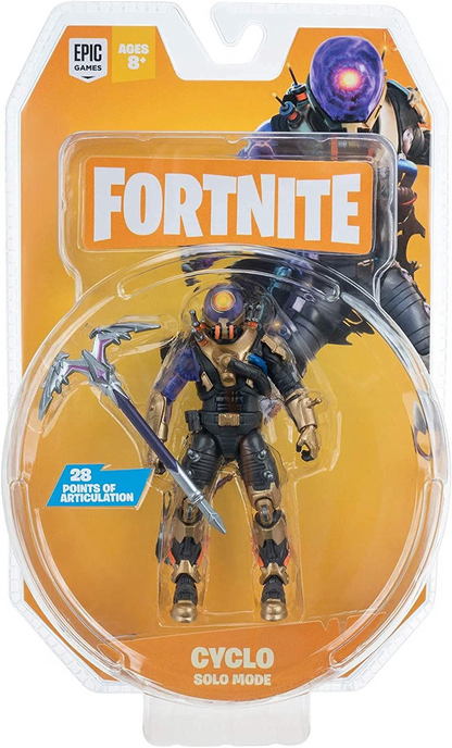 Jazwares Fortnite Solo Mode Cyclo 4in Action Figure