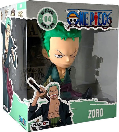 Plastoy One Piece Zoro SD Figure Money Box 16cm
