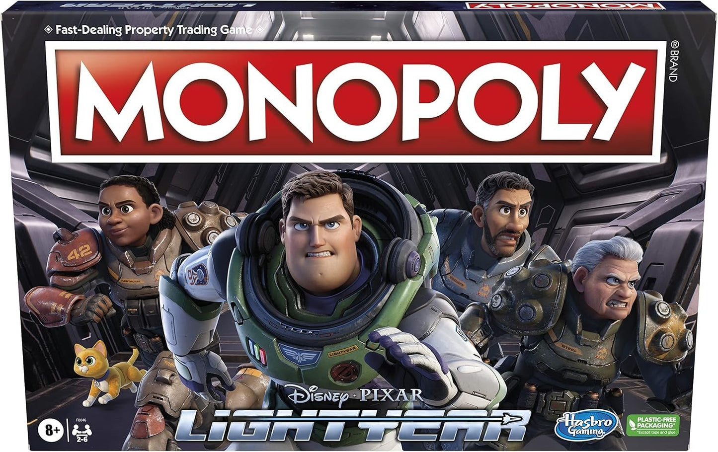 Monopoly Disney Pixar Lightyear Edition Board Game Hasbro Family Game