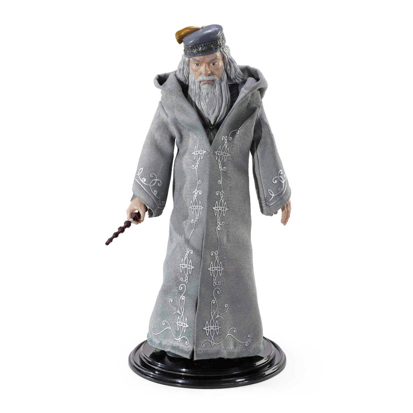 Noble Collection Harry Potter Albus Dumbledore Bendyfigs Figure With Stand