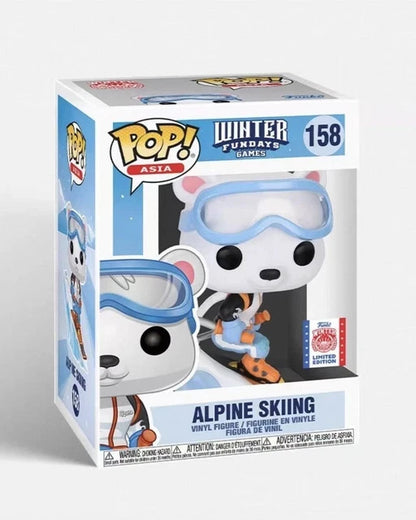 Funko Pop! Asia Alpine Skiing Winter Fundays Games #158 Limited Edition Figure