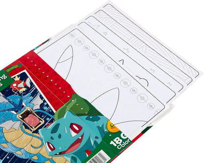 Crayola Pokemon Giant Coloring Pages Book 18 Pages Activity Pad Ages 3+