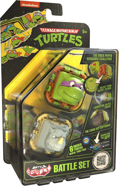 Teenage Mutant Ninja Turtles Battle Cubes Donatello vs Rocksteady – Battle Set