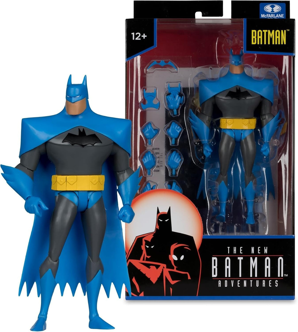 McFarlane Toys DC The New Batman Adventures Batman Blue Grey Suit 6in Figure