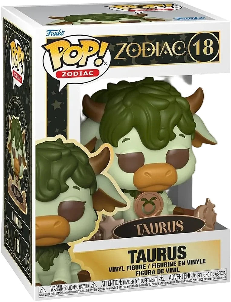 Funko Pop Zodiac Taurus #18 Astrology Bull Vinyl Figure
