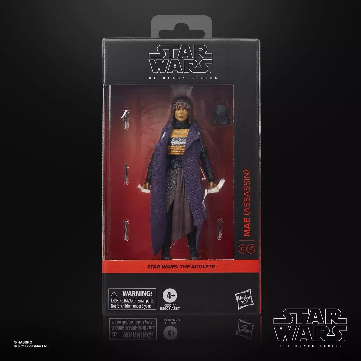 Star Wars Black Series 6" Inch Figure: Star Wars The Acolyte: Mae (Assassin)