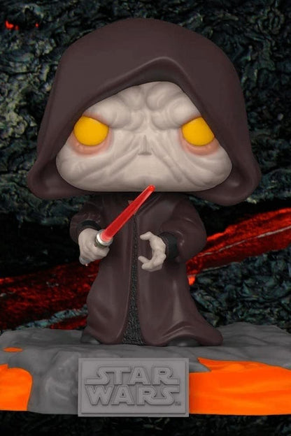 Funko Pop! Star Wars Red Saber Series Darth Sidious #519 GITD Special Edition