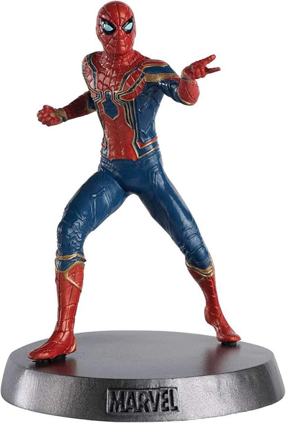 Eaglemoss Marvel Infinity War Iron Spider Heavyweights Metal Statue & Tin