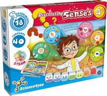 Science 4 You Discovering 5 Senses STEM - Science Kit Experiments Stem Kids Toy