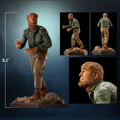 Iron Studios Universal Monsters The Wolf Man Deluxe Art Scale 1/10 Statue