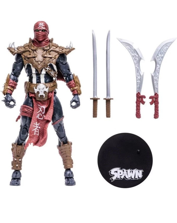 McFarlane Toys Spawn - Ninja Spawn Action Figure (Box Worn)