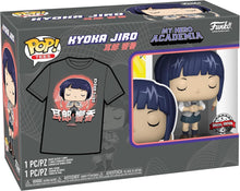 Funko Pop! Tees My Hero Academia Kyoka Jiro Tee & #1208 SE Vinyl Figure- Size L