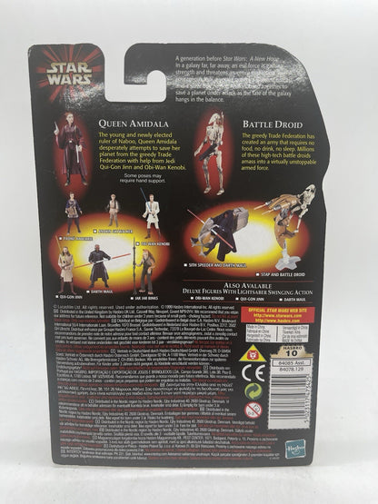 Star Wars Episode I Queen Amidala With Bonus Battle Droid 1999 Hasbro MOC
