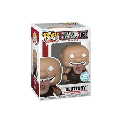 (BOX WORN) Funko Pop! Gluttony #1582 Fullmetal Alchemist Brotherhood Figure