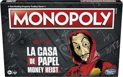 Monopoly La Casa De Papel Money Heist Board Game Netflix Edition