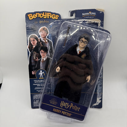 Noble Collection BendyFigs - Harry Potter Toyllectible Figure With Display Stand