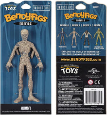 Noble Collection Universal Monsters Mummy Bendyfigs Minis Bendable Figure