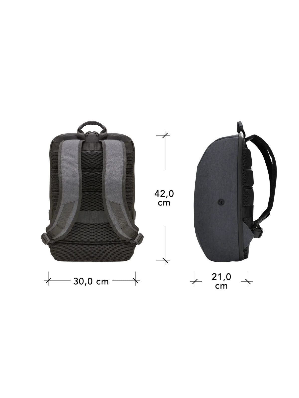 dbramante1928 Charlottenborg 16" Laptop Backpack – Charcoal