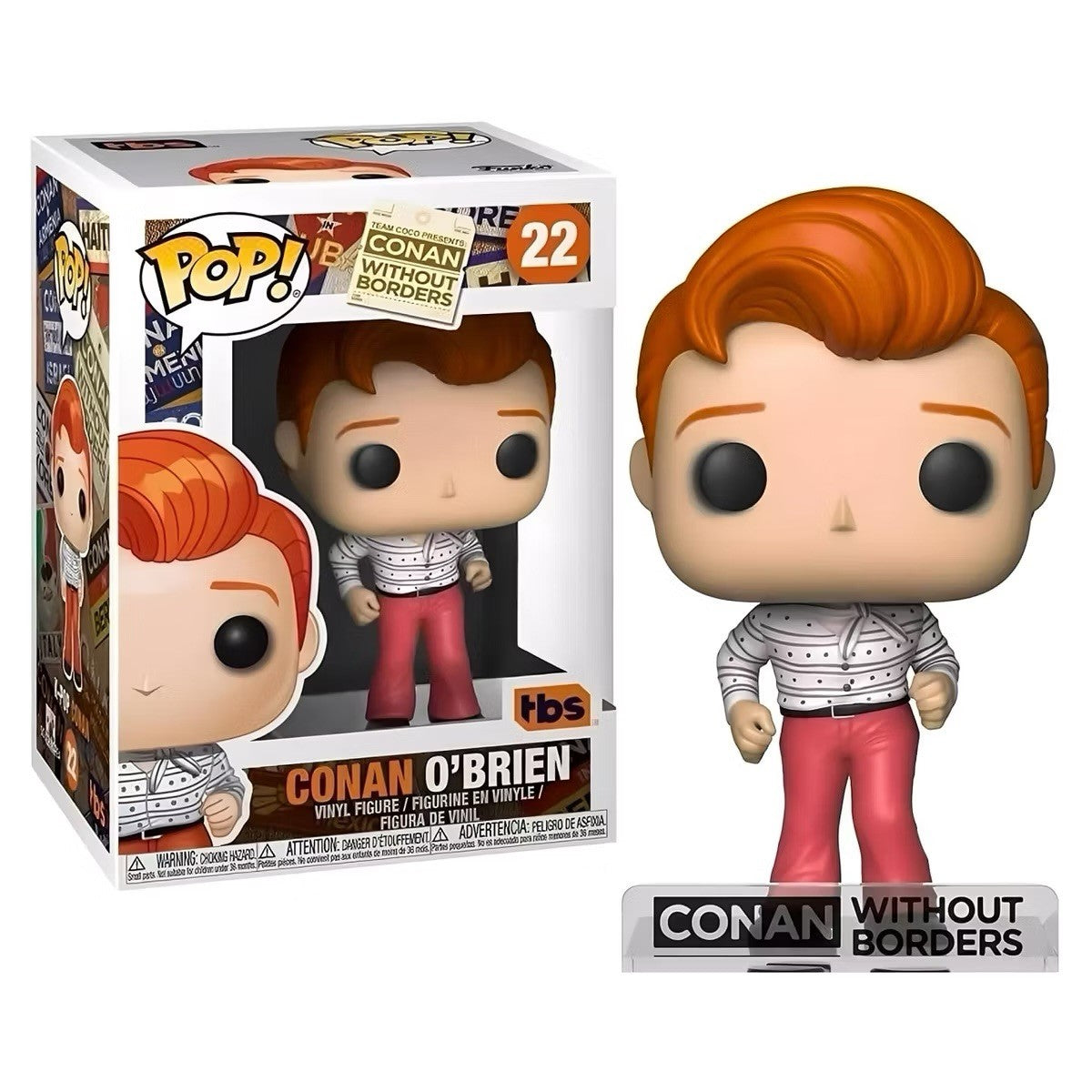 Funko Pop! #22 K-Pop Conan Without Borders Vinyl Figure (Box Damaged)