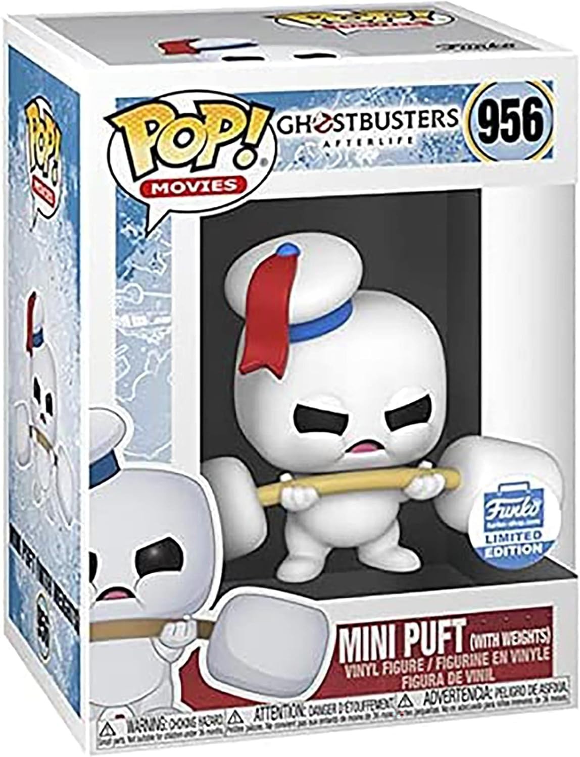 Funko Pop Ghostbusters Afterlife Mini Puft w/ Weights #956 Funko Exclusive