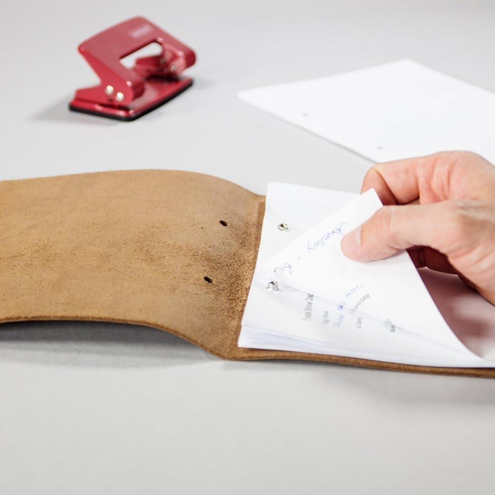 Suck UK Recover Notebook Refillable Reusable Leather Journal Eco Friendly A5