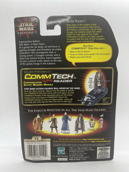 Star Wars Episode I Boss Nass Gungan Staff 1998 Hasbro CommTech Collection 3 MOC