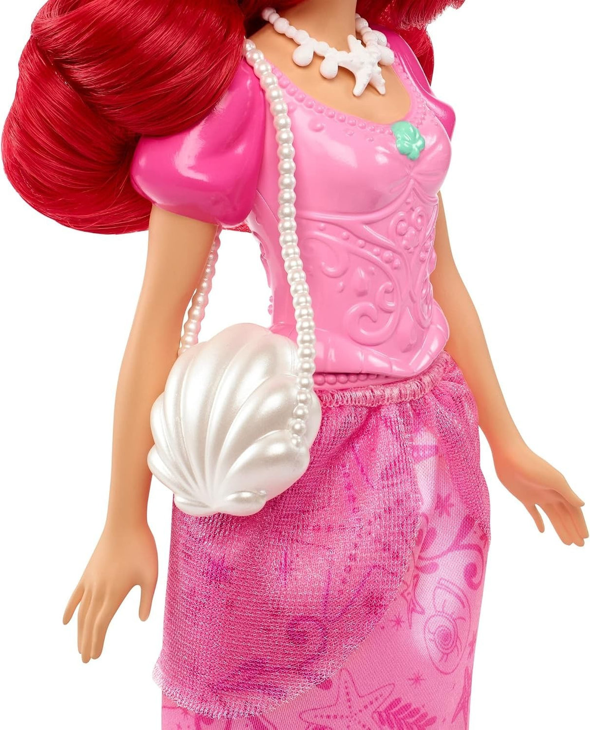 Mattel Disney Princess Getting Ready Ariel Doll & 9 Accessories