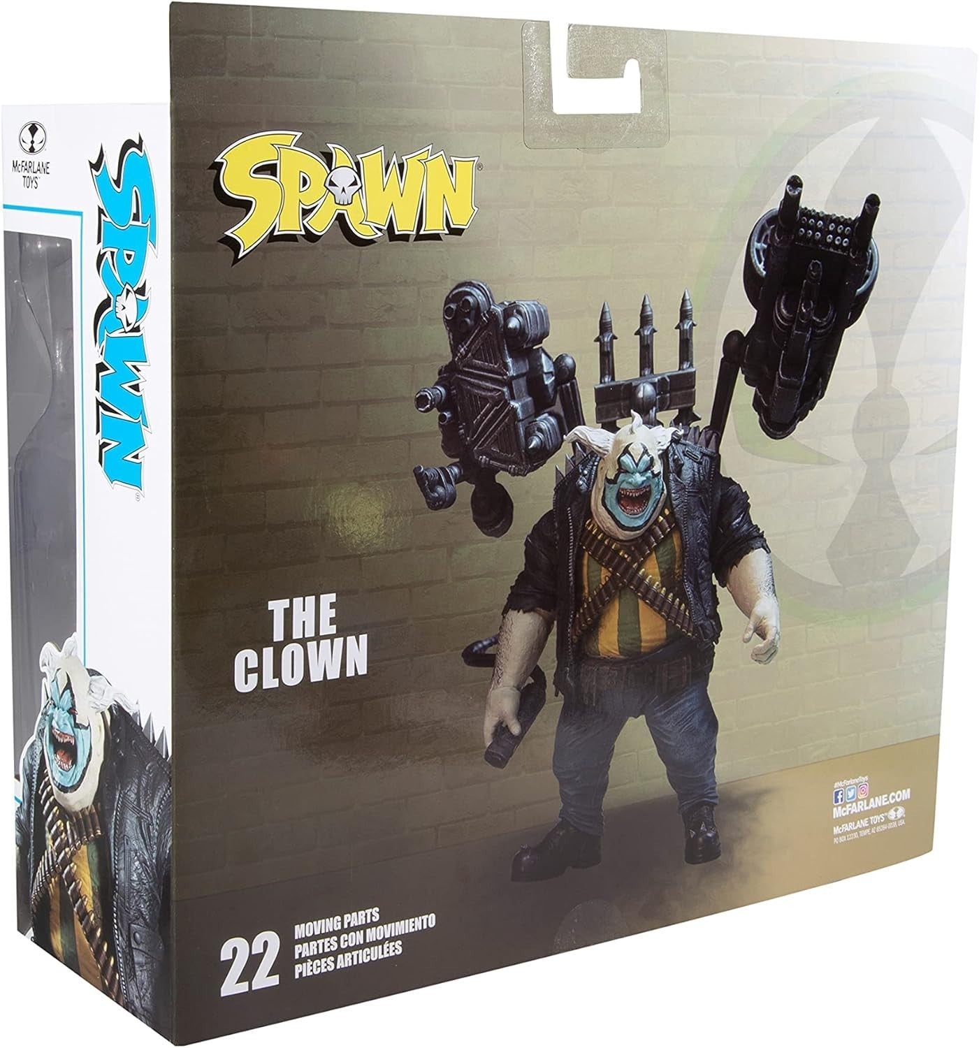 McFarlane Toys Spawn The Clown 7-Inch Action Figure