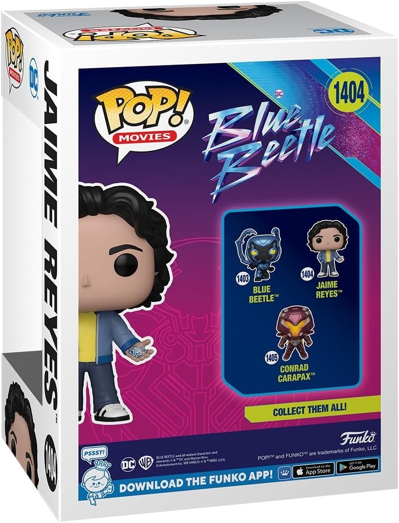 Funko POP! Movies Blue Beetle Jaime Reyes #1404 Vinyl Figure