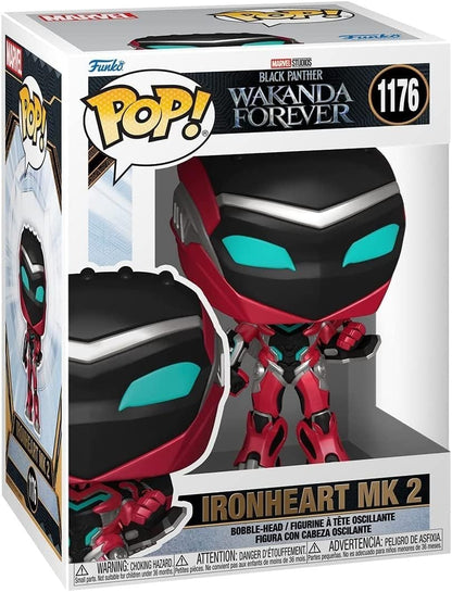 (BOX DMG) Funko Pop Marvel Ironheart MK2 1176 Wakanda Forever Figure