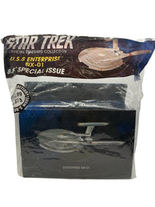 Eaglemoss Star Trek Enterprise NX-01 XL 8.5" Special Issue Model Ship w/Magazine