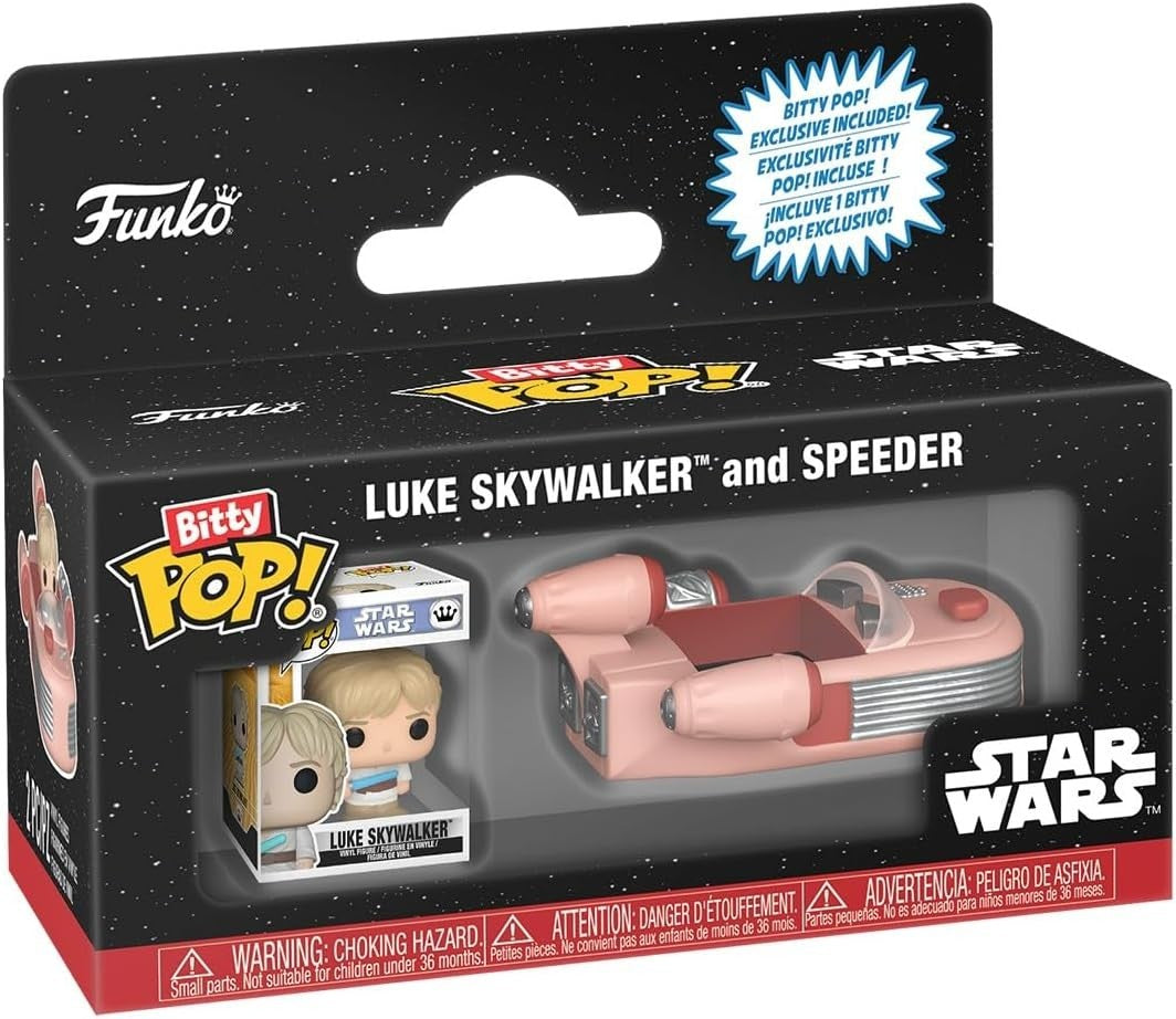 Funko Bitty Pop! Rides Luke Skywalker Speeder Star Wars
