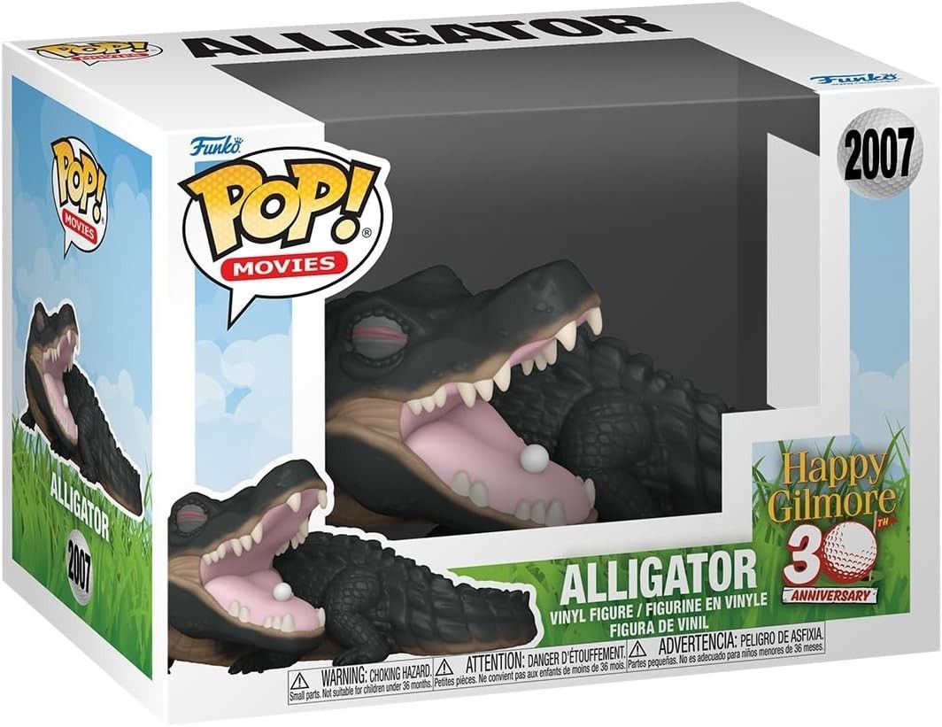 Funko Pop Happy Gilmore 30th Anniversary Alligator #2007 Vinyl Figure