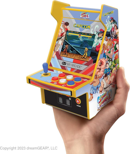 My Arcade Micro Player Pro Street Fighter II Arcade Machine Portable Handheld