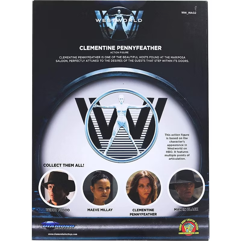 Westworld Clementine Pennyfeather 7" Action Figure Diamond Select Toys