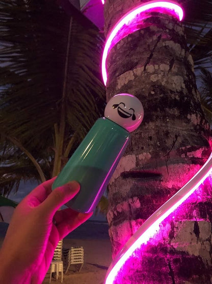 Lund London Skittle Bottle Lid White Laughing Face Emoji Replacement Cap
