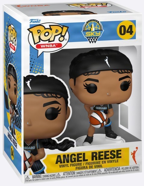 Funko Pop WNBA Chicago Sky Angel Reese #04 Vinyl Figure